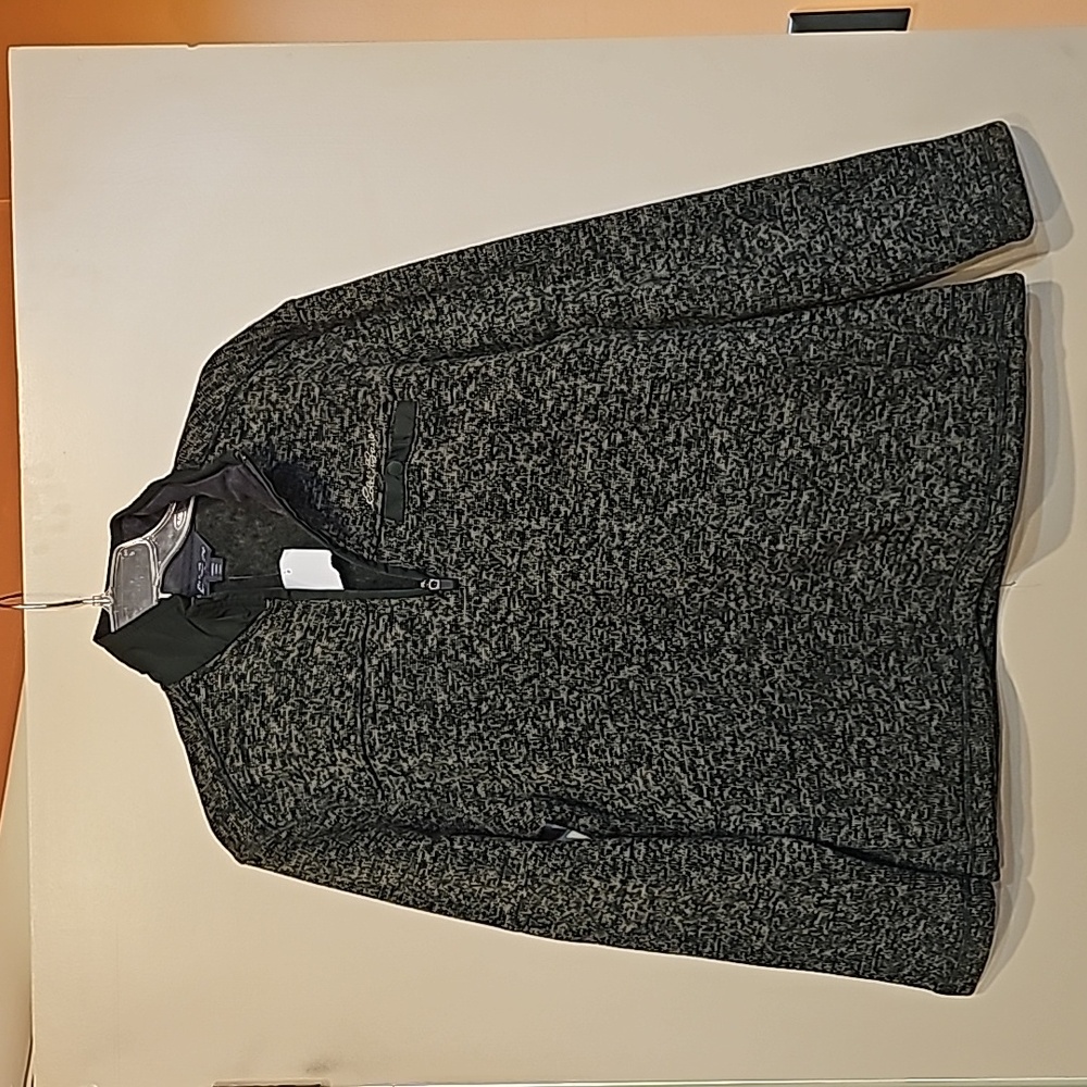 Eddie Bauer Green sweater men small NWT